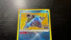 POKEMON TCG - Radiant Blastoise Pokemon GO 018/078 Holo Radiant Rare NM - Image 3