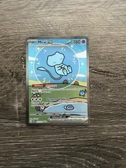 Mew ex 232/091 SIR “Bubble Mew” – Paldean Fates – Secret Rare Full Art Pokemon - Image 1
