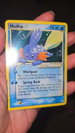 Mudkip 107/109 EX Team Rocket Returns Holo Rare Star 70 HP Pokemon TCG - Image 2