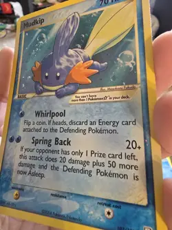 Mudkip 107/109 EX Team Rocket Returns Holo Rare Star 70 HP Pokemon TCG - Image 4