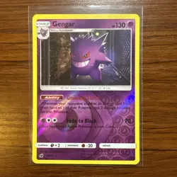 Gengar 38/111 Reverse Holofoil Crimson Invasion Pokemon - Image 1