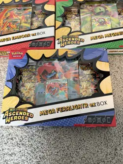 Pokemon TCG Ascended Heroes EX Box 3-Pack (Costco Exclusive) - Image 2