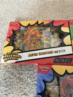 Pokemon TCG Ascended Heroes EX Box 3-Pack (Costco Exclusive) - Image 3