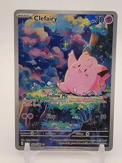 Clefairy 094/088 (IR) Pokemon Perfect Order Full Art Illustration Rare Pokemon - Image 1