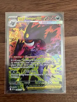 Pokemon Mega Gengar EX 284/217 Mint & Pack Fresh (POTENTIAL GRADING CANDIDATE) - Image 1