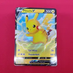 Pikachu V Fusion Strike 086/264 Holo Ultra Rare Pokemon TCG Card - Image 1