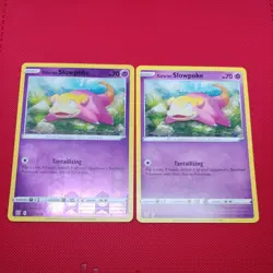 054/163 Galarian Slowpoke Reverse Holo Set Pair Battle Styles Pokemon TCG Cards - Image 1