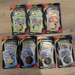 Lot Of Pokemon Perfect Order Checklane Blister Promo Pack Variety - 7 TOTAL - Image 1