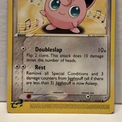 Pokemon TCG - Jigglypuff 41/95 Team Magma vs. Team Aqua (2004) NM - Image 3