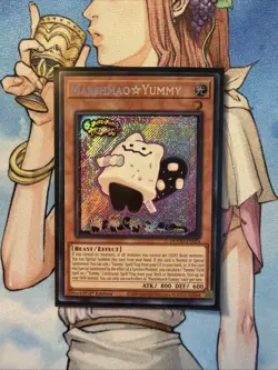 YuGiOh! DOOD-EN024 Marshmao Yummy Secret Rare NM - Image 2
