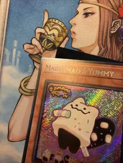 YuGiOh! DOOD-EN024 Marshmao Yummy Secret Rare NM - Image 4