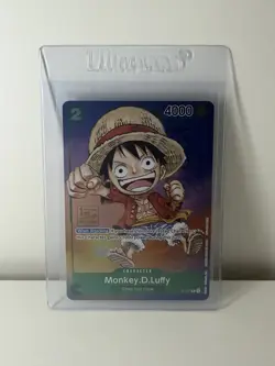 Monkey.D.Luffy 1st Anniversary Tournament P-037 One piece Promotion card foil - Image 1