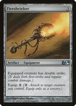 Fireshrieker Magic 2014 / M14 MINT Artifact Uncommon MAGIC MTG CARD ABUGames - Image 1