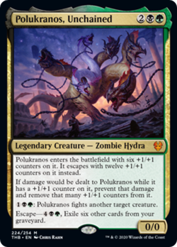 Polukranos, Unchained Theros Beyond Death NM Mythic Rare CARD ABUGames - Image 1
