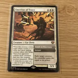 Emeritus of Truce | Regular | Secrets of Strixhaven Magic: The Gathering - Image 1