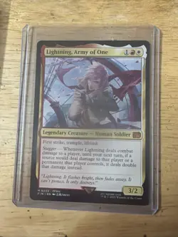 Lightning, Army of One Final Fantasy Regular NM - Image 1
