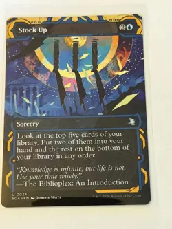 Stock Up Borderless Secrets of Strixhaven Mystical Archive 24 - Image 1