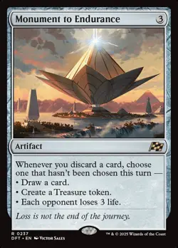 Monument to Endurance - #237 - Aetherdrift - NM MTG - Image 1