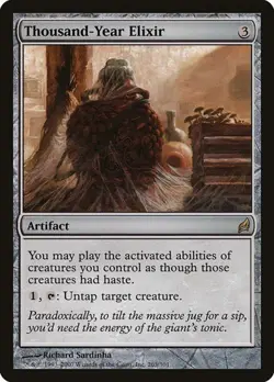 Thousand-Year Elixir Lorwyn LP MTG - Image 1