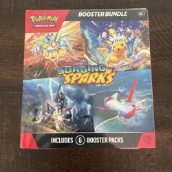 Pokemon TCG: Surging Sparks Booster Bundle (SEALED - 6 Booster Packs) - Image 1