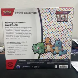 Pokemon TCG Scarlet & Violet Poster Collection 151 Box - Image 2