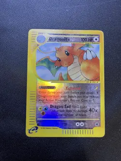 Pokemon TCG Dragonite Expedition Base Set 43/165 Reverse Holo Rare - Image 1