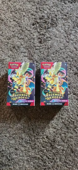 Pokemon TCG Ascended Heroes Booster Bundle - LOT OF 2 - Image 1