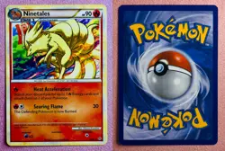 Ninetales 20/95 Non Holo HGSS Unleashed | 2010 Vintage Pokemon TCG Card | LP/NM - Image 3