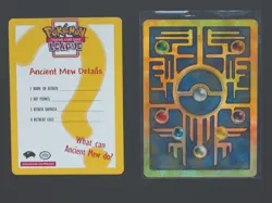 Ancient Mew - Pokemon 2000 Movie Promo Pokemon TCG - NM - Image 2