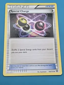 Special Charge 105/114 - 2016 Pokemon TCG Steam Siege Uncommon LP - Image 1