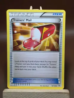 MP Trainers' Mail 92/108 - Pokemon XY Roaring Skies Card - Image 1