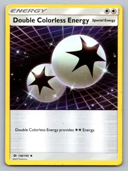 Pokemon TCG SM Base Set Double Colorless Energy 136/149 - Image 1