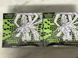 2 X Pokemon TCG Perfect Order Pokemon Center ETB - Image 1