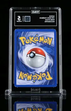 ⚡ Zapdos 15/62 Pokemon Fossil Holo 1999 Vintage TAG Graded 5 Excellent - Image 2