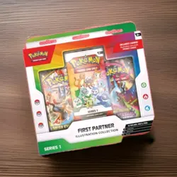Pokemon TCG First Partner Illustration Collection Series 1 Box English - Image 1