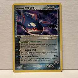 Pokemon TCG Team Aqua's Kyogre 3/95 Team Magma vs Team Aqua 2004 NM - Image 1