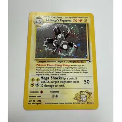 Pokemon Lt. Surge's Magneton 8/132 Gym Heroes Holo Rare 2000 English - Image 1