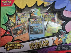 Pokemon Ascended Heroes First Partner Deluxe Pin Collection - New Factory Sealed - Image 1
