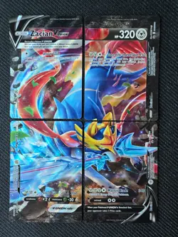 Pokemon card TCG Zacian V-Union Sword and Shield Promo Set of 4 *READ DETAILS* - Image 1
