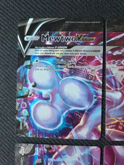 Pokemon card TCG Mewtwo V-Union Sword and Shield Promo Set of 4 *READ DETAILS* - Image 2