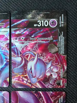 Pokemon card TCG Mewtwo V-Union Sword and Shield Promo Set of 4 *READ DETAILS* - Image 3
