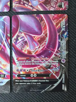 Pokemon card TCG Mewtwo V-Union Sword and Shield Promo Set of 4 *READ DETAILS* - Image 5