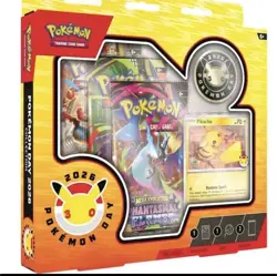 Pokemon 2026 Day Collection Box Special Edition Promo Pikachu English TCG - Image 1
