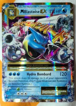 M BLASTOISE EX 22/108, MEW REVERSE 53/108, SLOWBRO EX 26/108 Pokemon XY EVO - Image 2