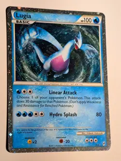 Lugia SL7 Call of Legends Shiny Holo Rare HP Pokemon Card - Image 1