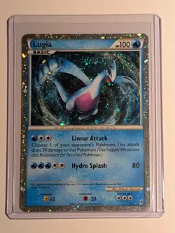 Lugia SL7 Call of Legends Shiny Holo Rare HP Pokemon Card - Image 2
