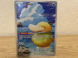 Pokemon Psyduck 226/217 Illustration Rare Ascended Heroes NM Holo Full Art - Image 3