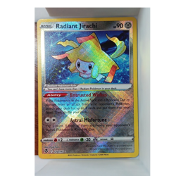 Radiant Jirachi 120/195 Silver Tempest Radiant Rare Holo 90 HP Basic 2022 - Image 1