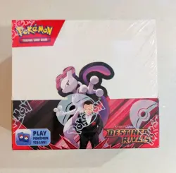 Pokemon TCG Destined Rivals Full Booster Box 36 Packs, English, New and Sealed - Image 1