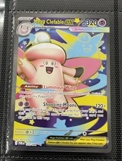 Pokemon Perfect Order Mega Clefable EX 103/088 Full Art Holo Ultra Rare PT - Image 1